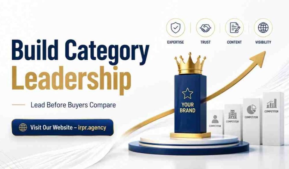 How to Build Category Leadership Before Buyers Start Comparing Options
