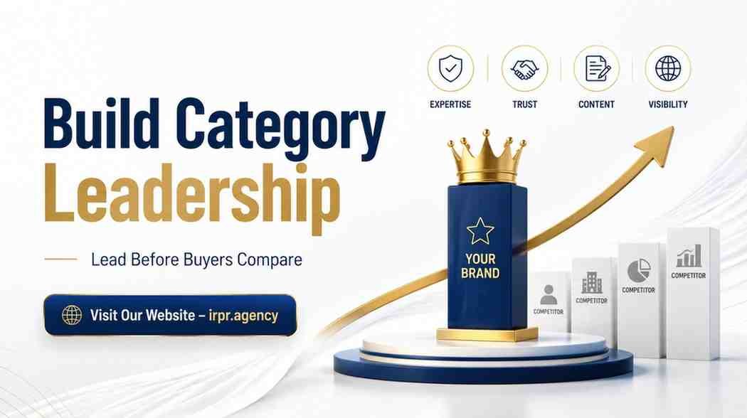 How to Build Category Leadership Before Buyers Start Comparing Options